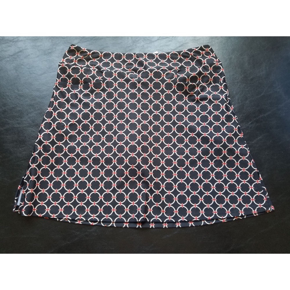 NWT Jude Connally Sonia Skort, Circle Geo Black (JC1)